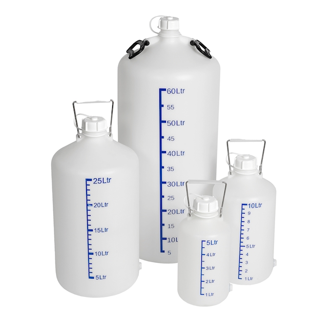 Réservoirs avec graduation PE-HD 5 lt